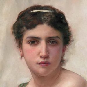 William Adolphe Bouguereau - Réflexion - 1905